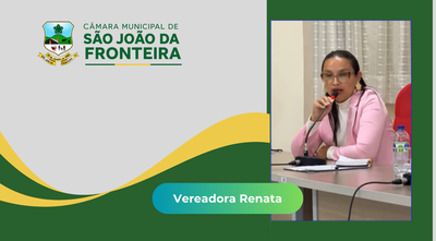 Requerimento da vereadora Renata busca junto ao Executivo, a construção de Auditório Municipal