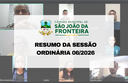 Sessão ordinária 006/2026 - Câmara aprova projetos do Executivo e título de cidadão honorário durante sessão